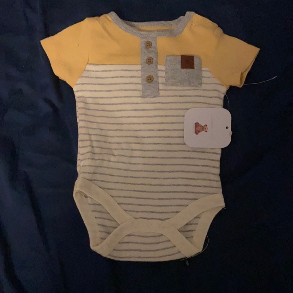 Brand new baby boy onesie